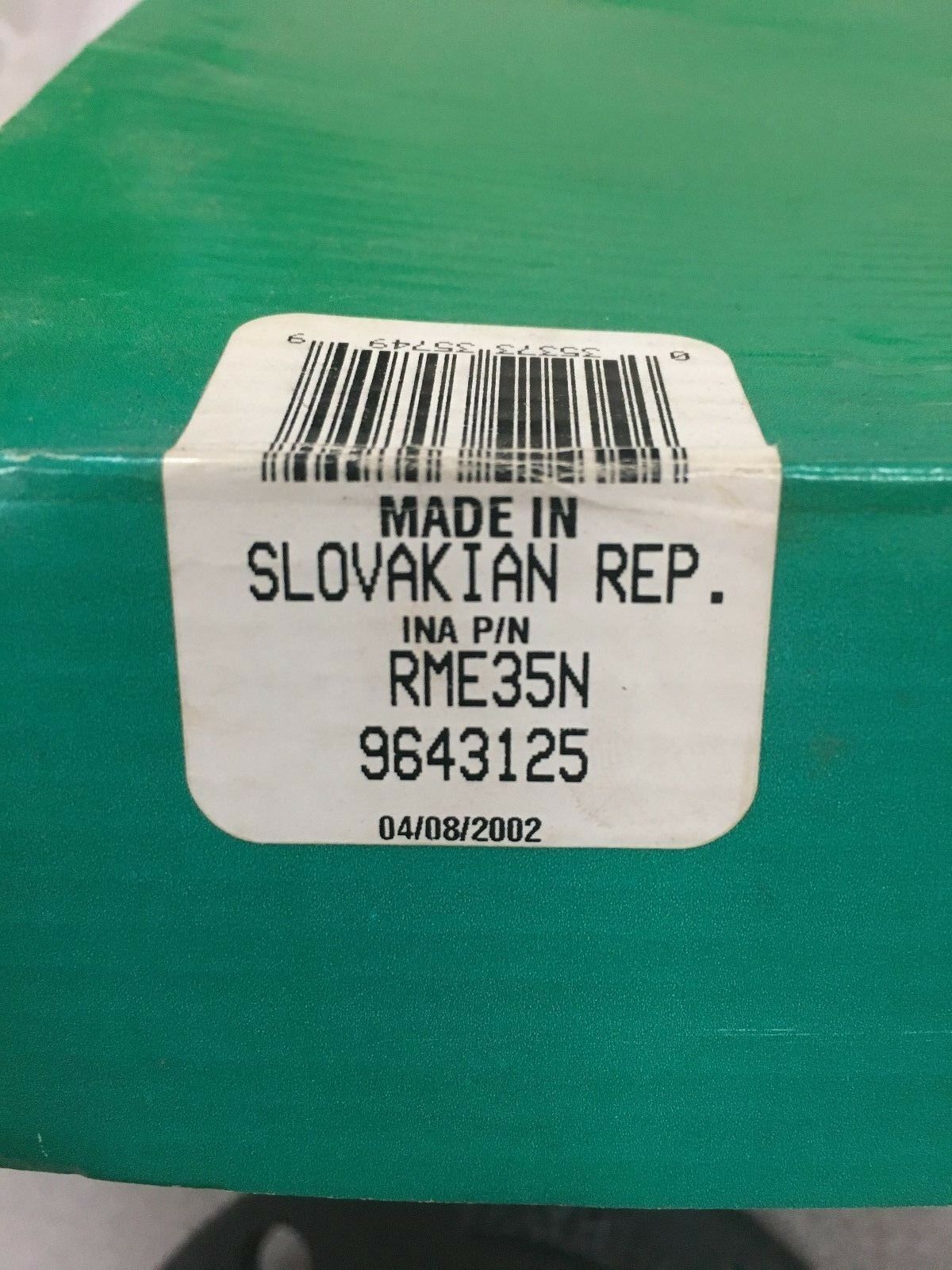 NEW IN BOX INA 4-BOLT SPHERICAL FLANGE BEARING RME35N