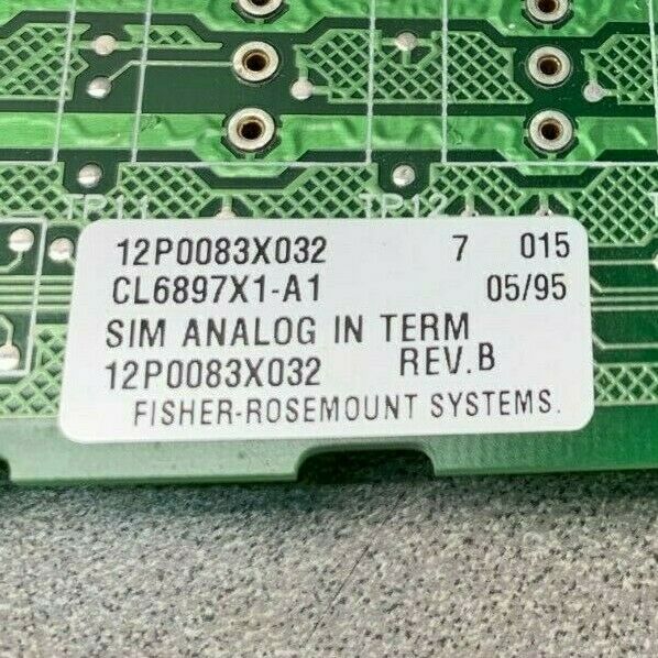 USED FISHER TERMINATOR BOARD CL689CX1-A1