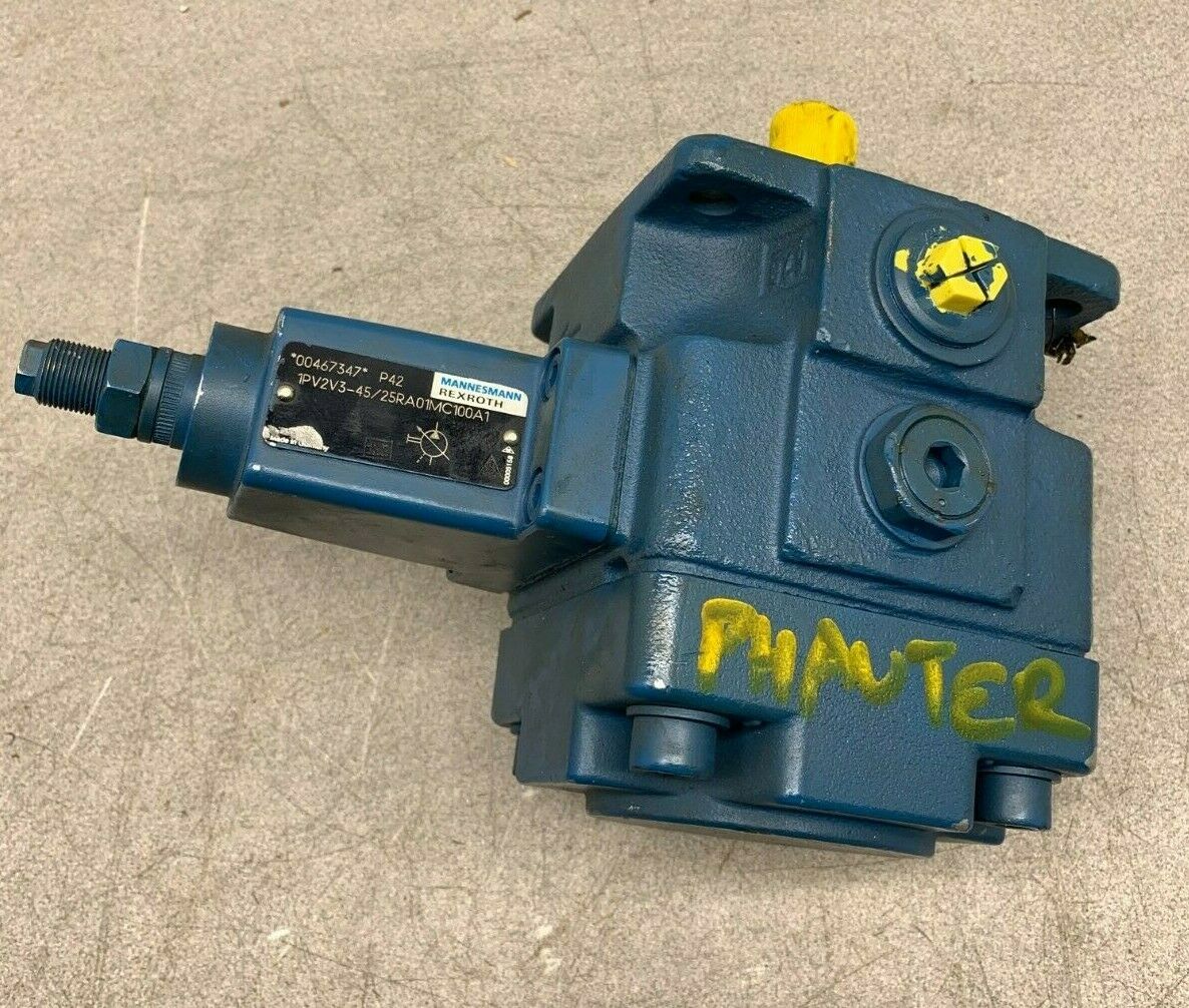 NEW NO BOX REXROTH HYDRAULIC PUMP 1PV2V3-45/25RA01MC100A1