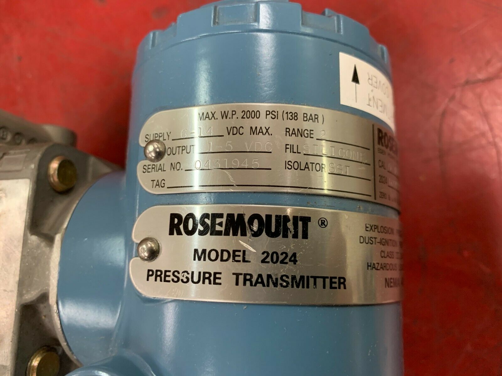 NEW ROSEMOUNT TRANSMITTER 2024D2M22A0S1B4E5