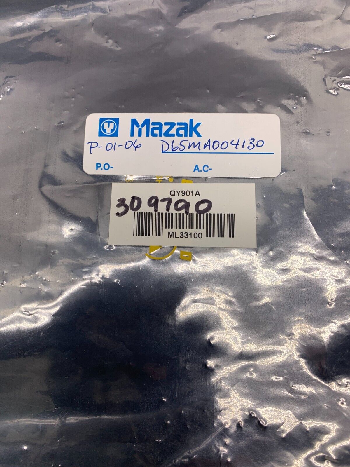 USED MAZAK CIRCUIT BOARD KEYBOARD D65MA004130 QY901A BN634E578G51