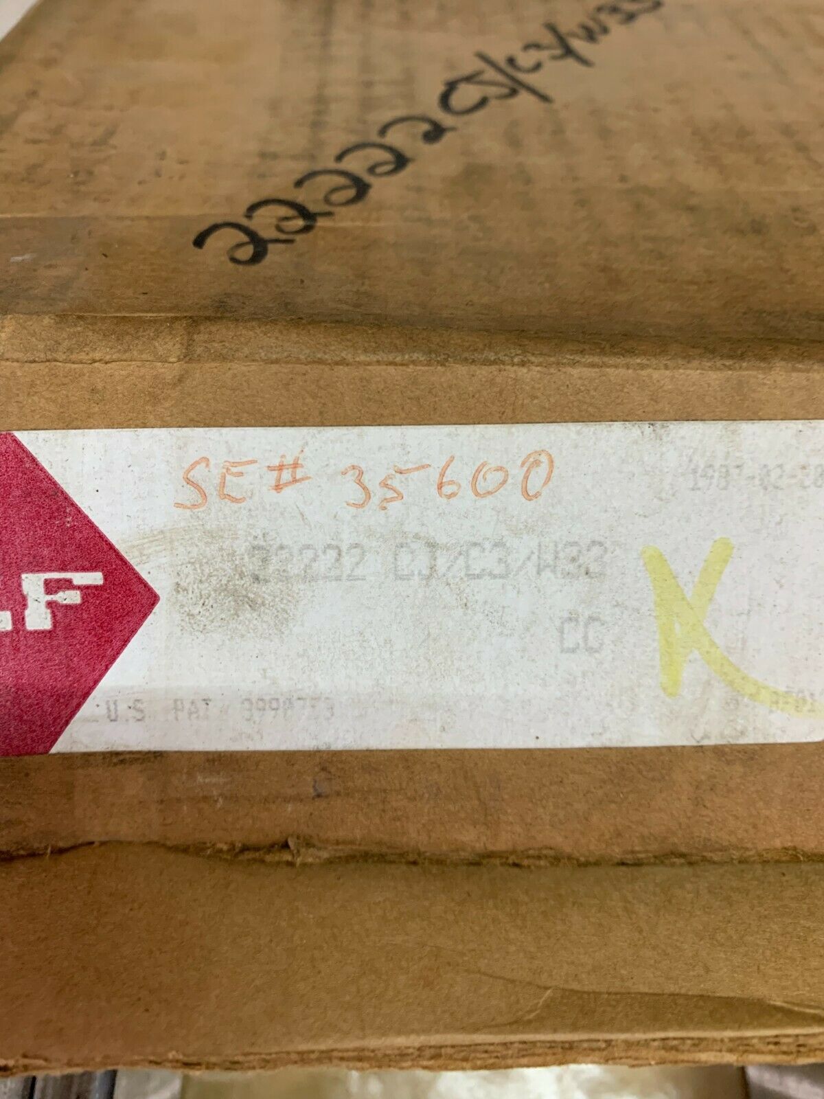 NEW IN BOX SKF 22222CC C3 SPHERICAL ROLLER BEARING 22222 CJ/C3/W33