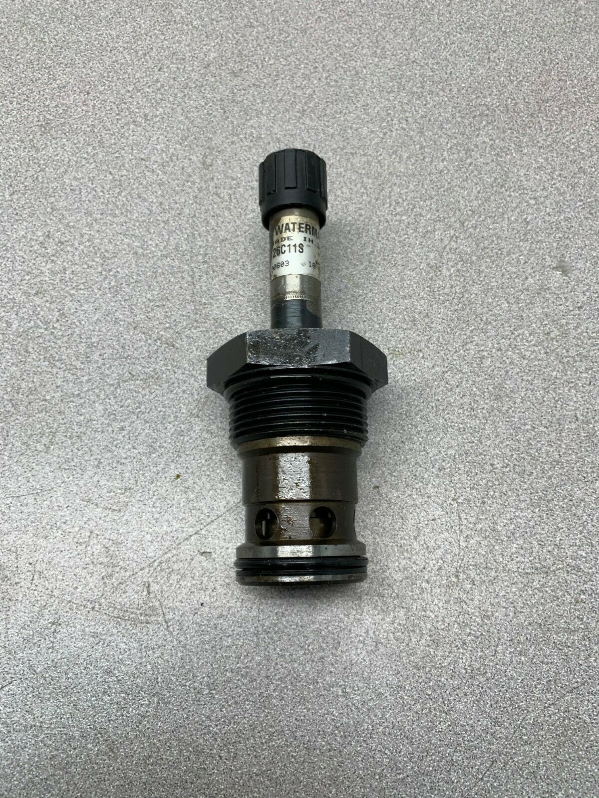 USED WATERMAN HYDRAULIC VALVE PART 26C11S