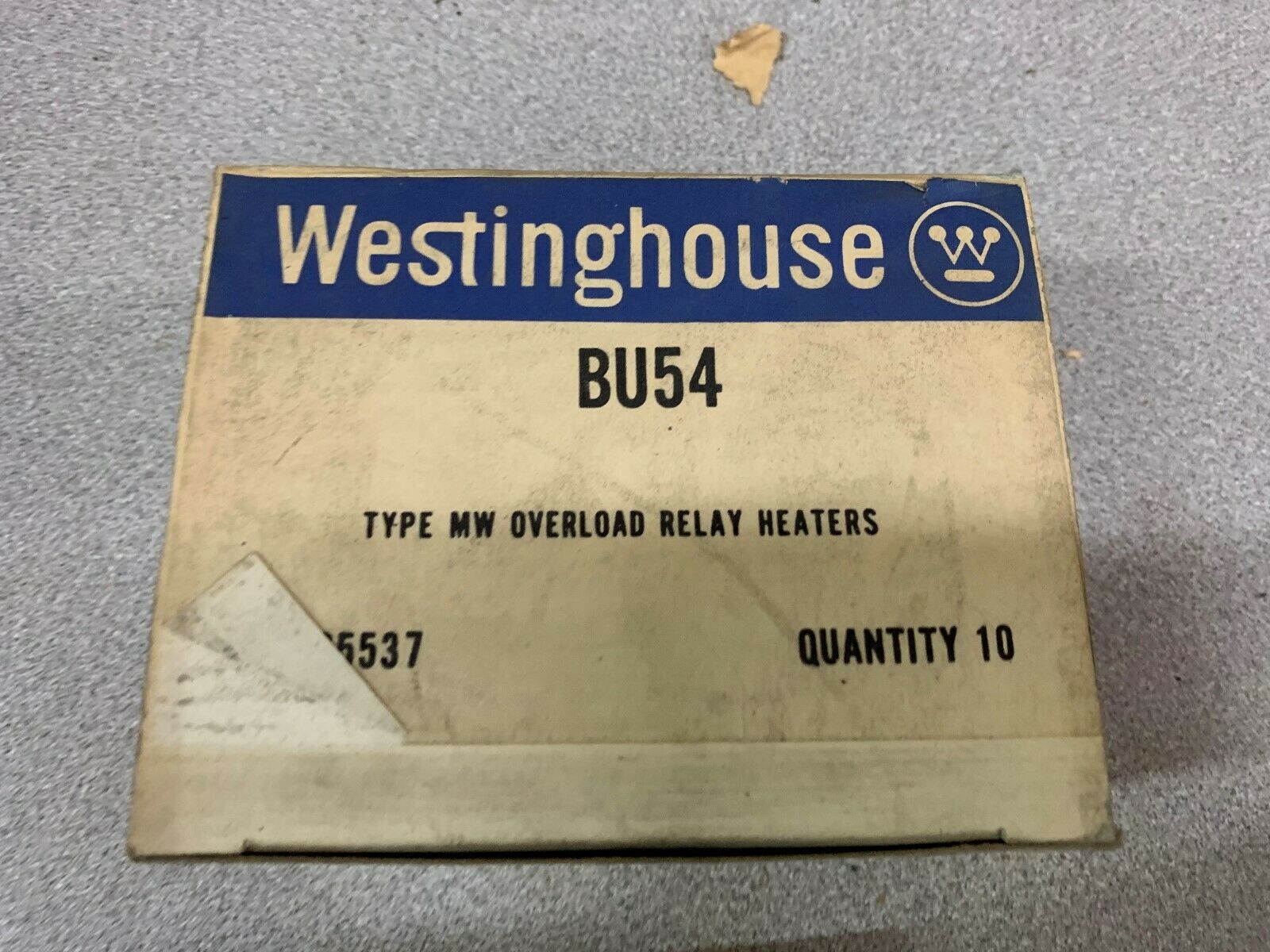 BOX OF 10 NEW IN BOX WESTINGHOUSE BU54