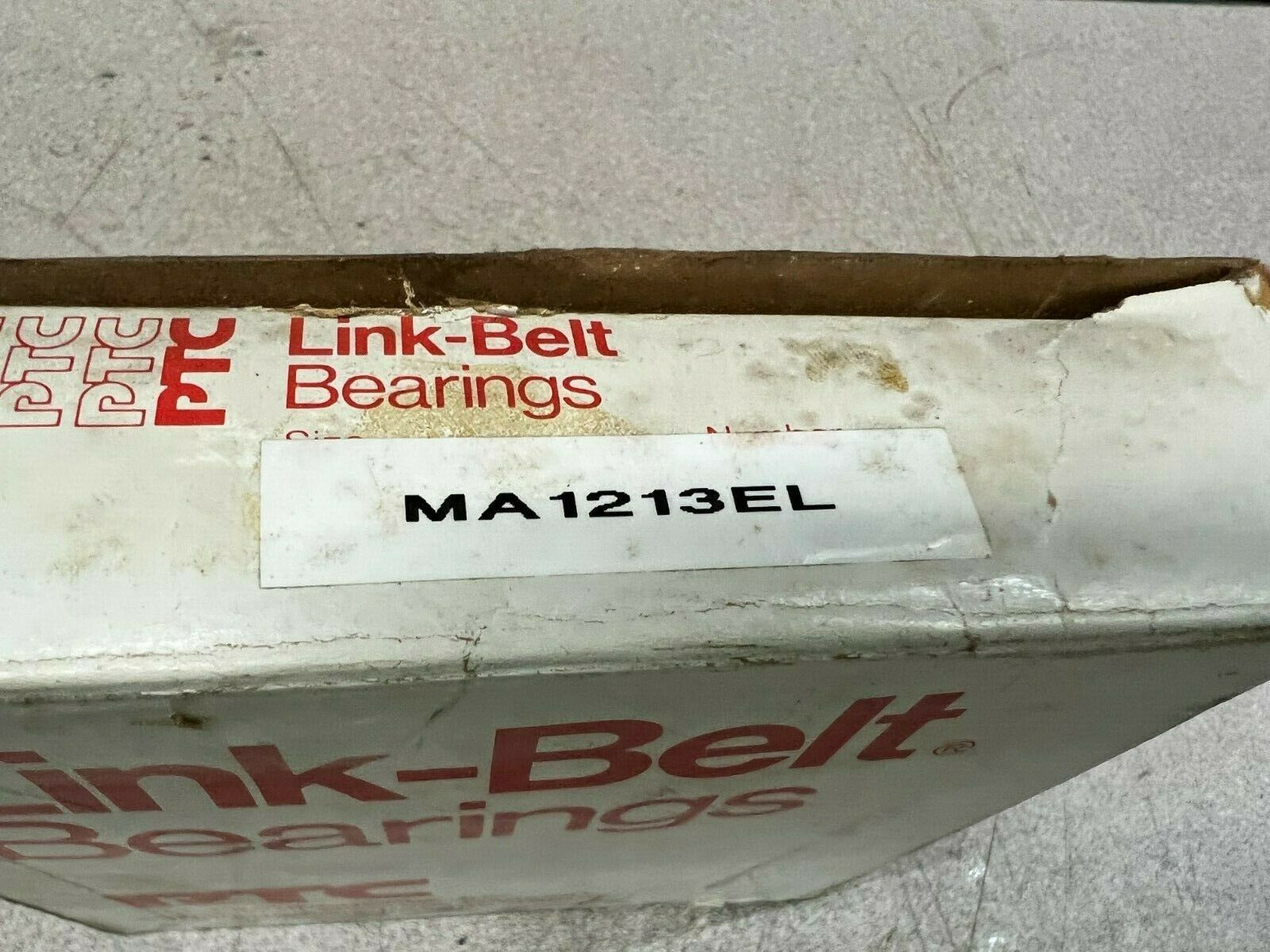 NEW IN BOX LINKBELT MA1213 M1213T CYLINDRICAL BEARING MA1213EL