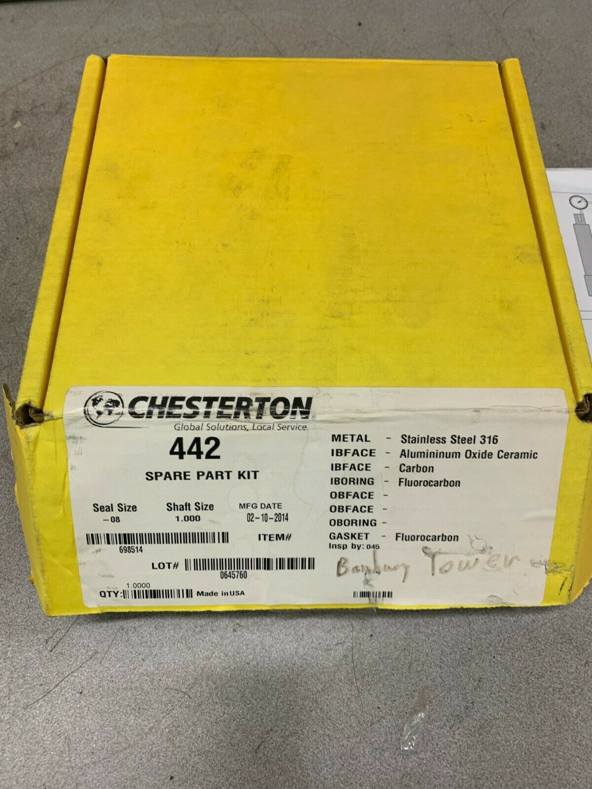 NEW IN BOX CHESTERTON 442 SPARE PART KIT 698514