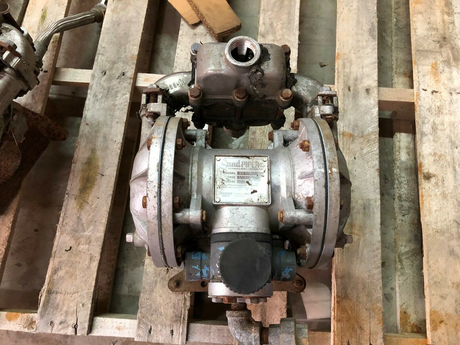 PARTS ONLY SANDPIPER AIR OPERATED DOUBLE DIAPHRAGM PUMP SB1-A  /  SB-4-SS