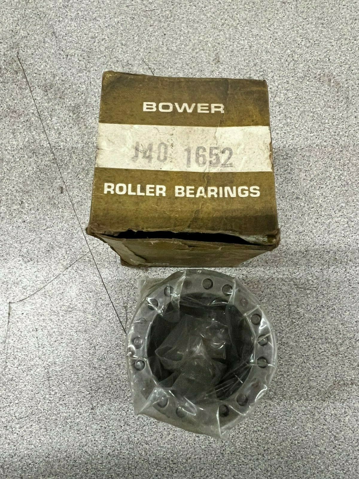 NEW IN BOX BOWER NEEDLE BEARING J40 1652