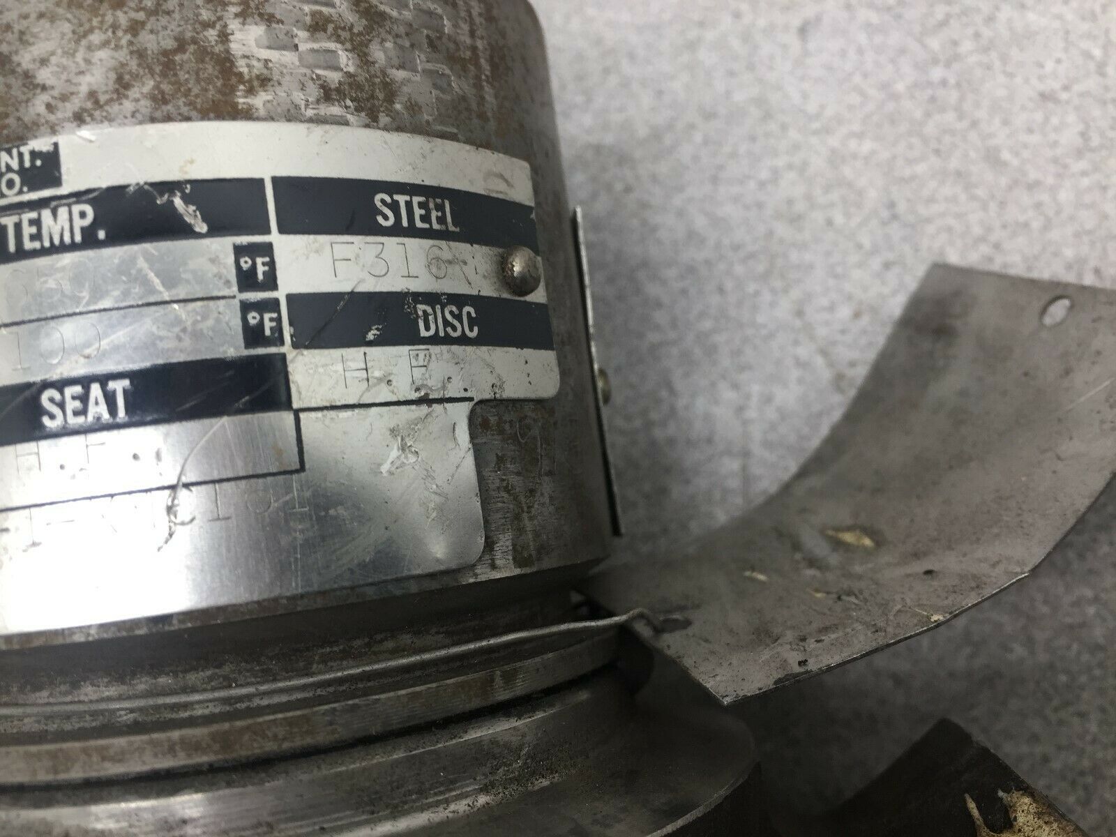 NEW NO BOX HANCOCK VALVE 3050W-1-XMC161