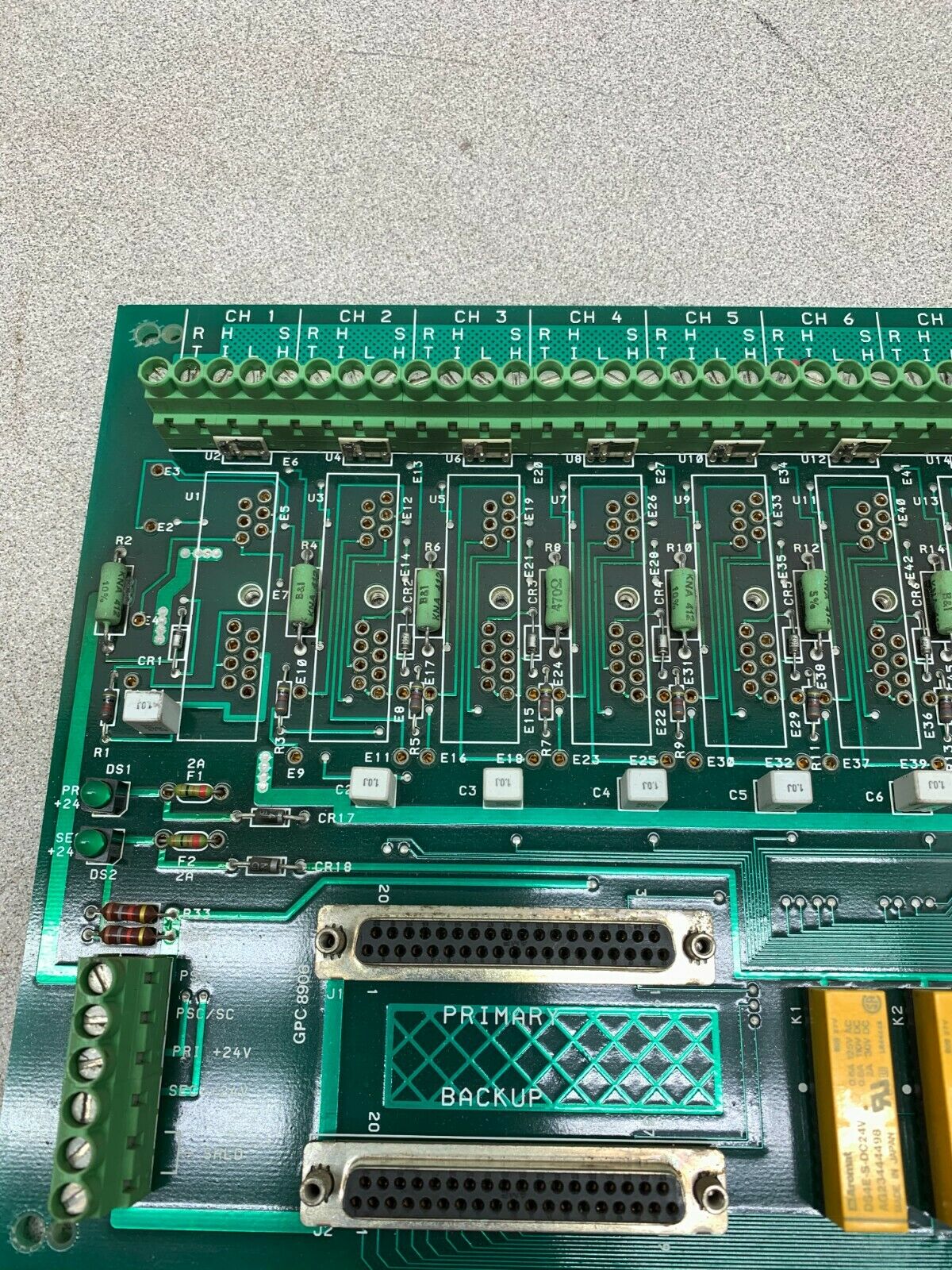 USED FISHER ROSEMOUNT CIRCUIT BOARD 41B9149 PWB REV. A