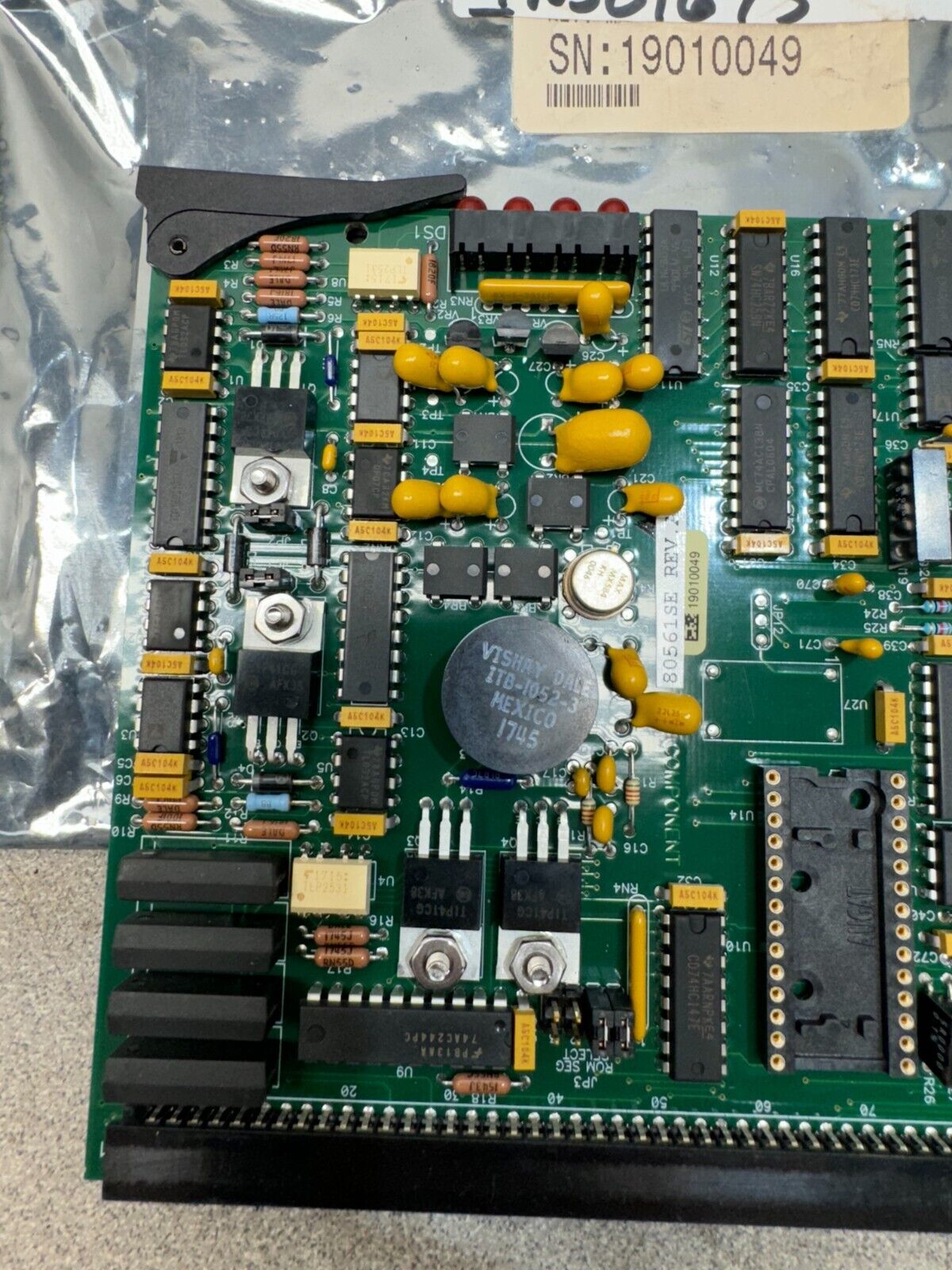 NEW AMETEK 19010049 CIRCUIT BOARD 80561SE REV. A