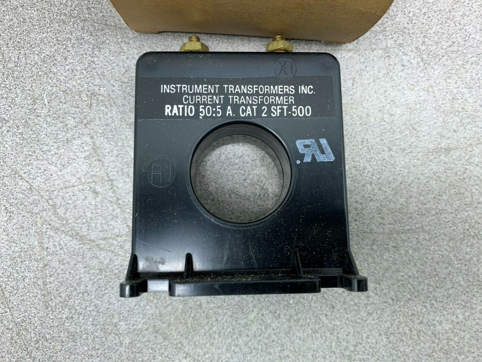 NEW IN BOX INSTRUMENT TRANSFORMERS INC. TRANSFORMER 2 SFT-500
