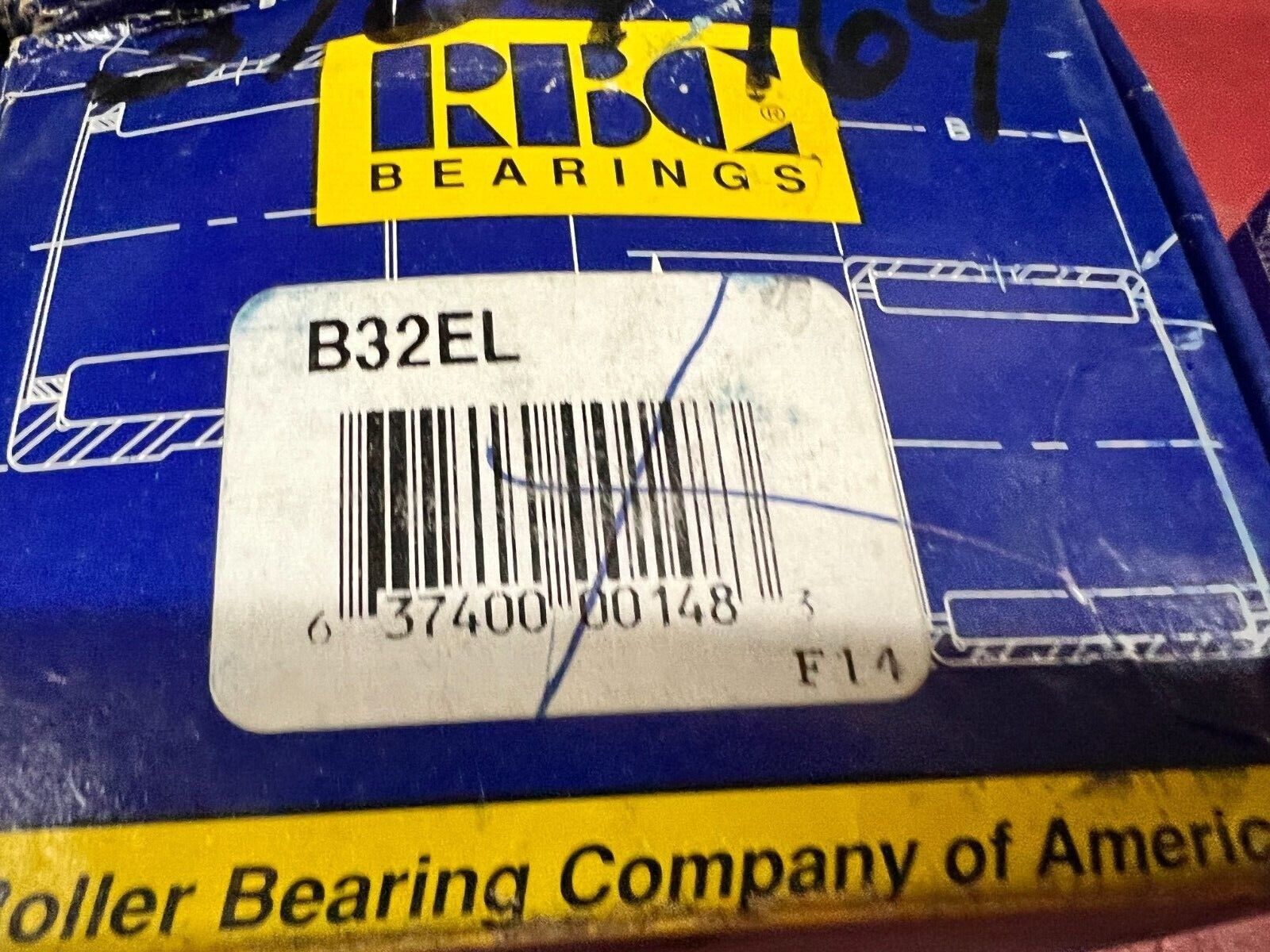 NEW IN BOX RBC PLAIN BEARING B32EL