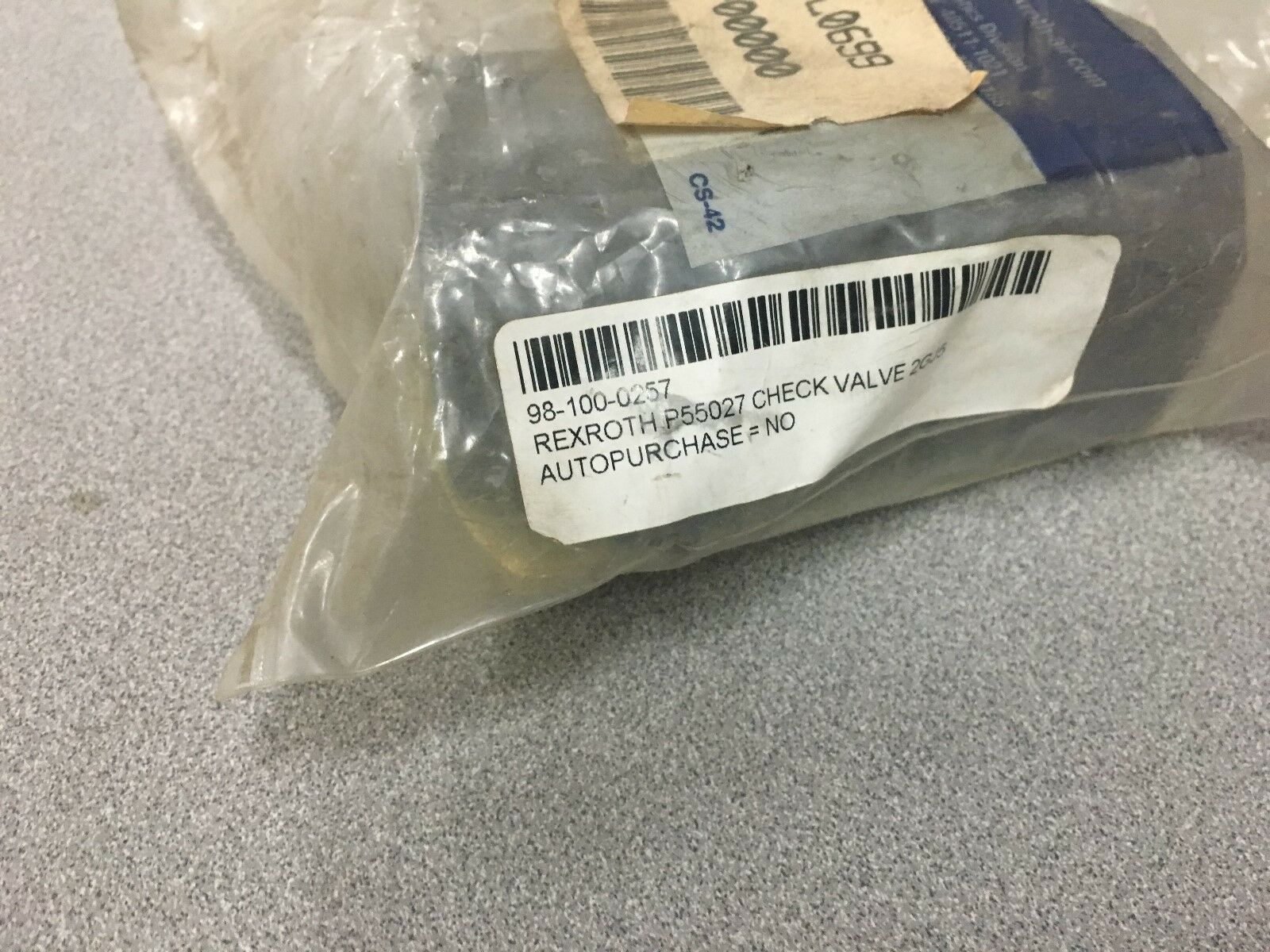 NEW REXROTH CHECK VALVE P-055027-00000