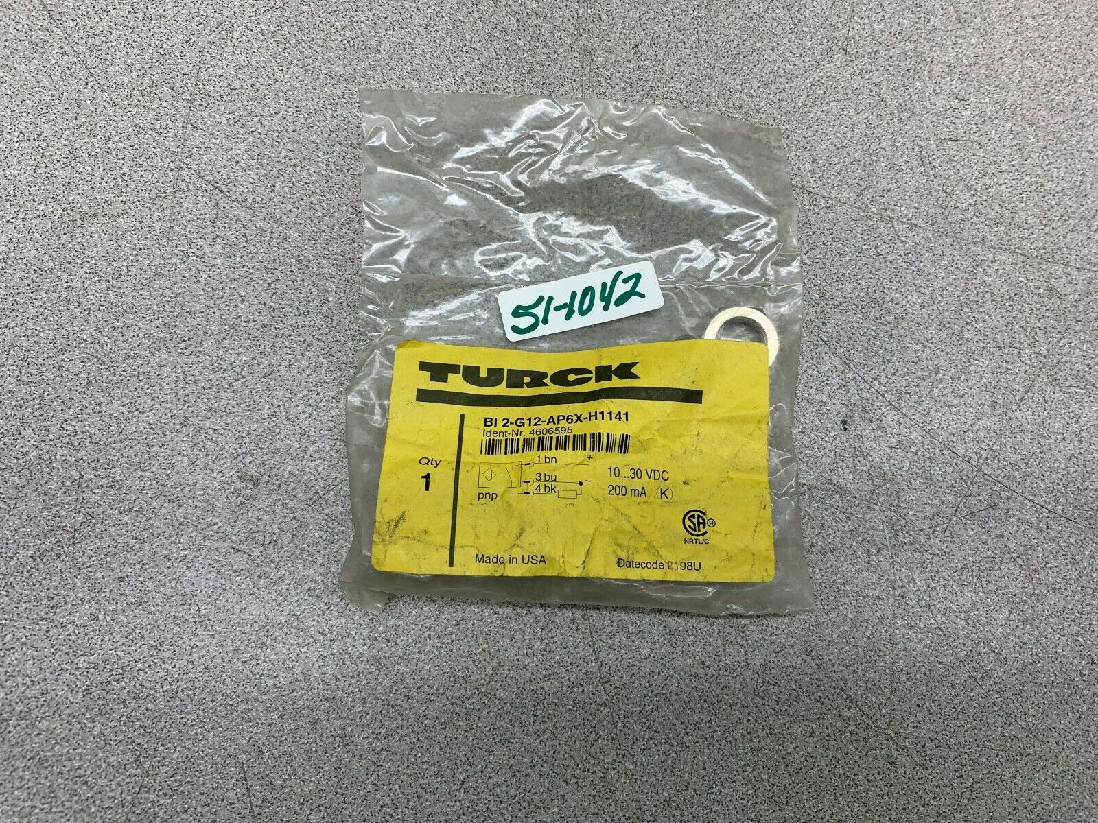 NEW NO BOX TURCK SENSOR 2-AP6X-H1141