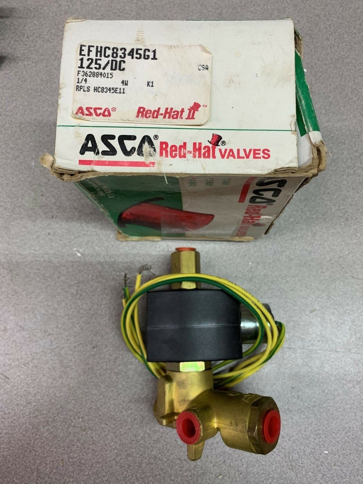 NEW IN BOX ASCO VALVE EFHC8345G1