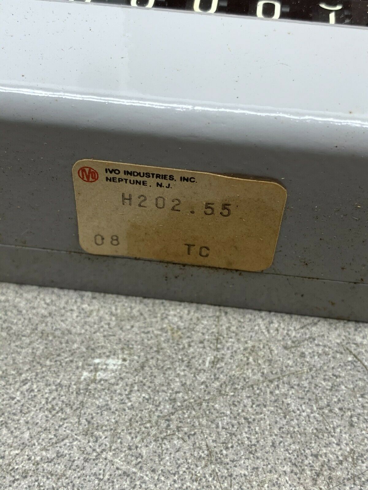 NEW IN BOX IVO INDUSTRIES H202.55 TIMER COUNTER IRION & VOSSELER H202