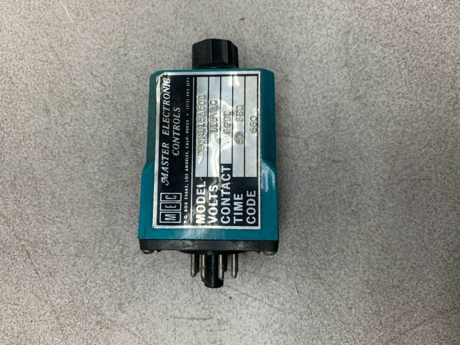 USED MEC TIMER DB0K115A60B