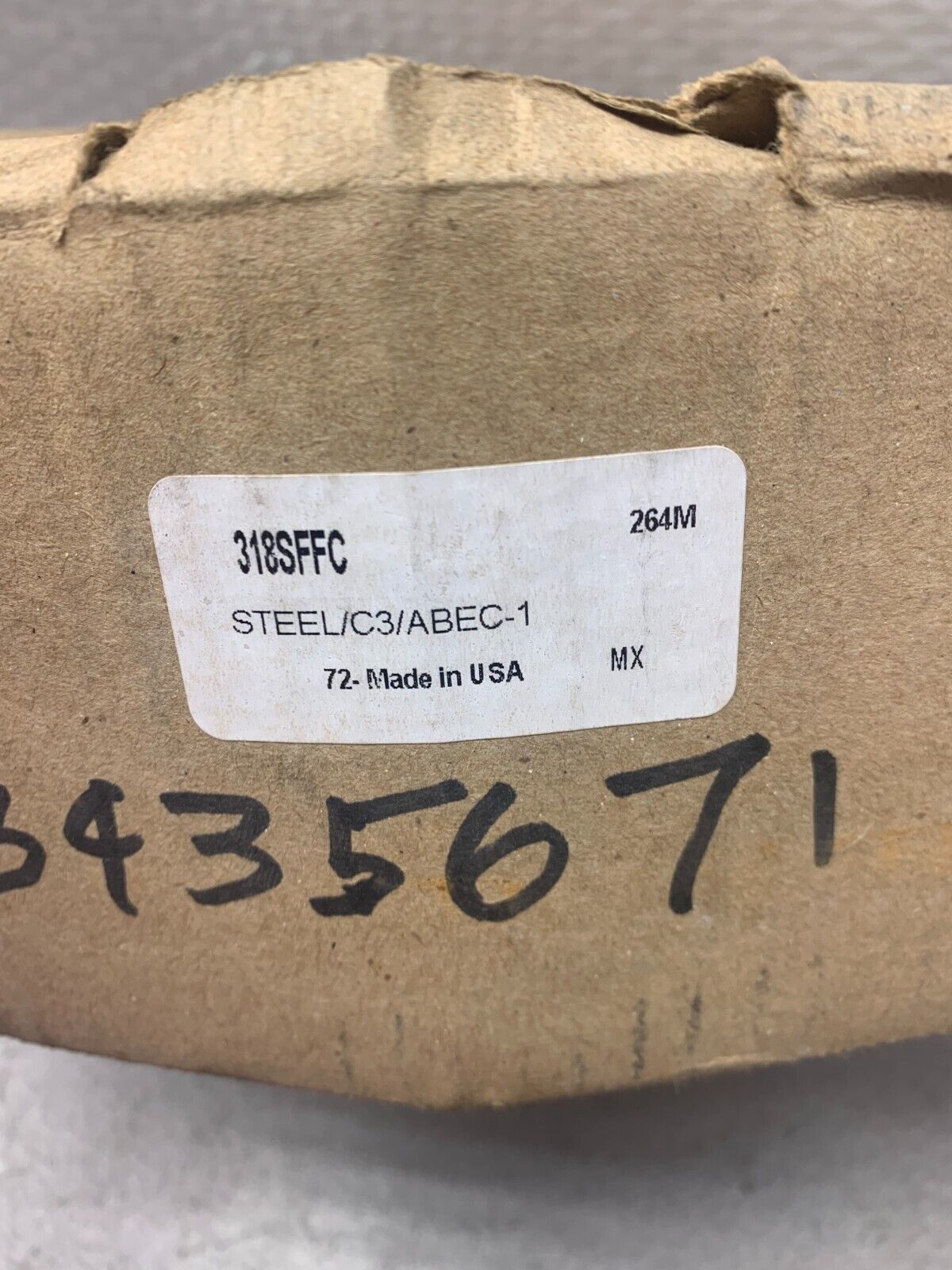 NEW IN BOX MRC ROLLER BEARING 318SFFC