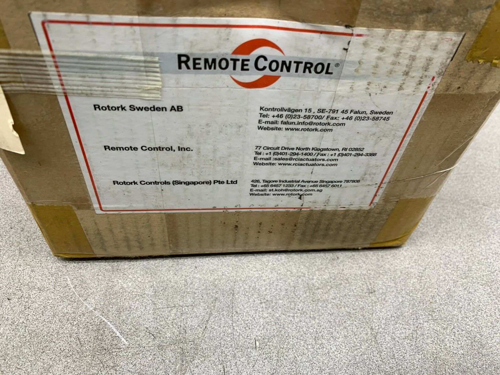 NEW IN BOX ROTORK NP17A F05-F07 020 PNEUMATIC ACTUATOR GTWNU.92X90