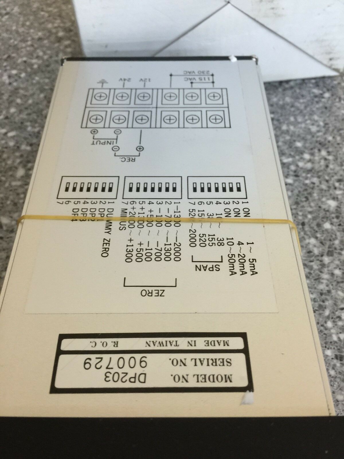 NEW IN BOX OMEGA PROCESS INDICATOR DP203