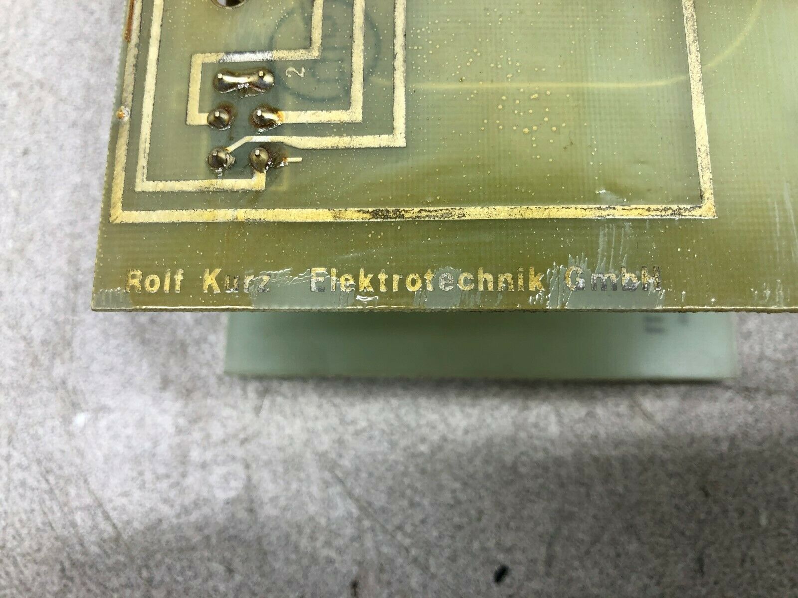 USED ROLF KURZ POWER SUPPLY CIRCUIT BOARD TK-10