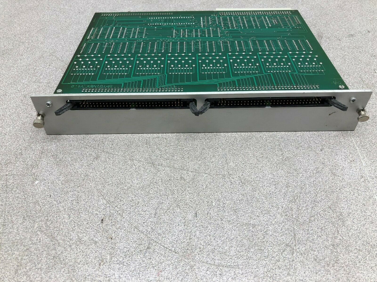 USED BALDWIN-GEGENHEIMER CIRCUIT BOARD OPTOIN64 V1.2