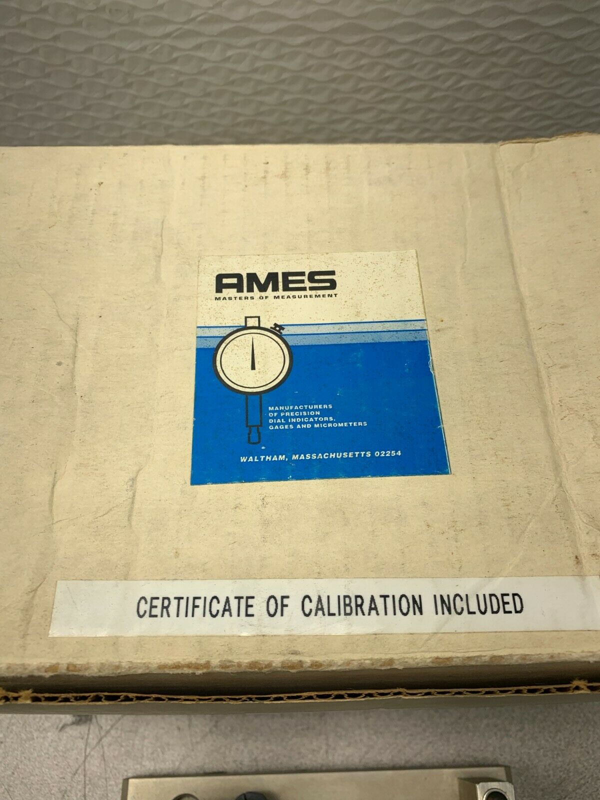 NEW IN BOX AMES ENGLISH HAND TESTER 60-509