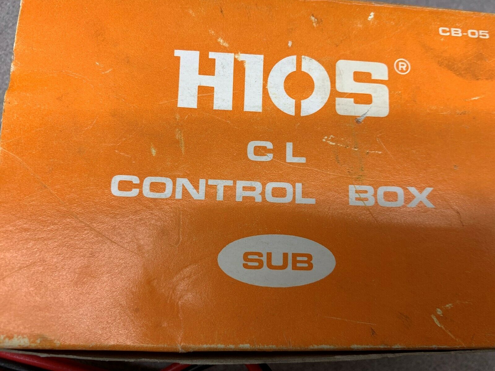 NEW IN BOX HIOS CONTROL BOX CB-05