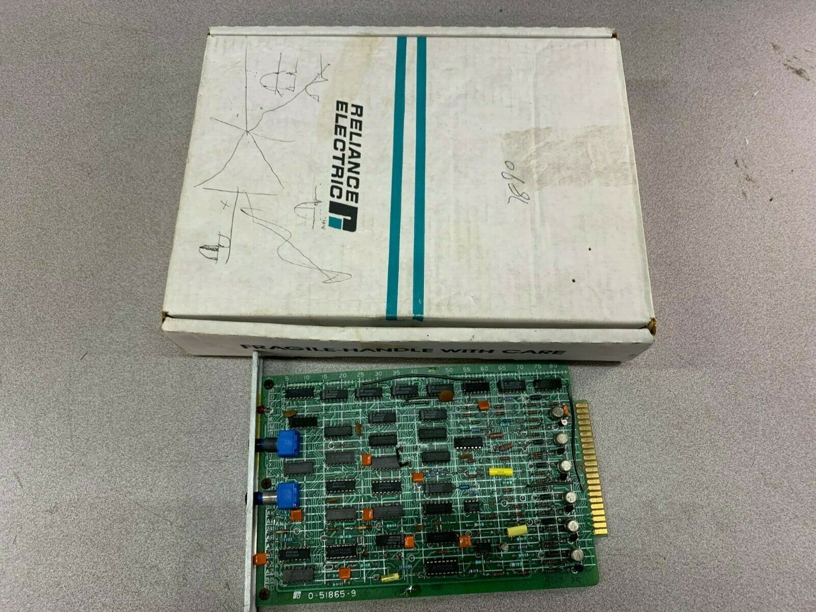 USED RELIANCE ELECTRIC CIRCUIT BOARD 0-50865-9