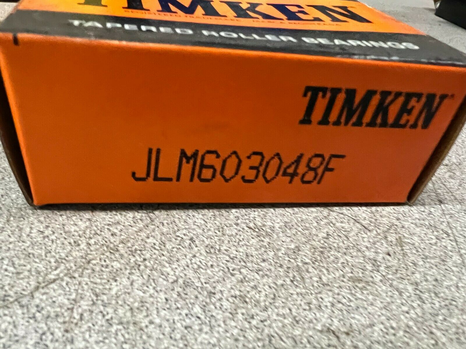 LOT OF 2 NEW IN BOX TIMKEN ROLLER BEARING JLM603048F