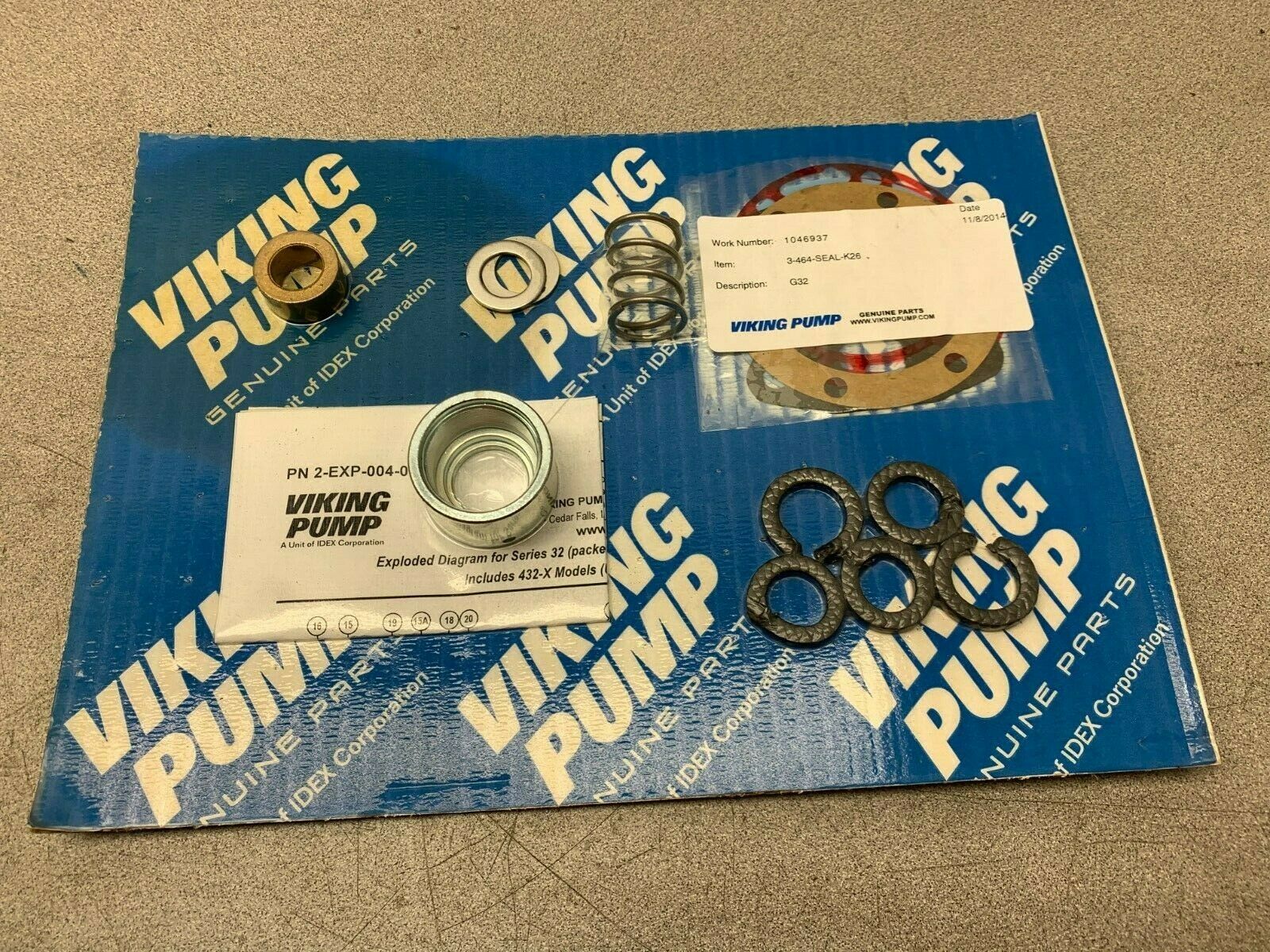 NEW IN PACKAGE VIKING SEAL KIT 3-464-SEAL-K26 FOR G32