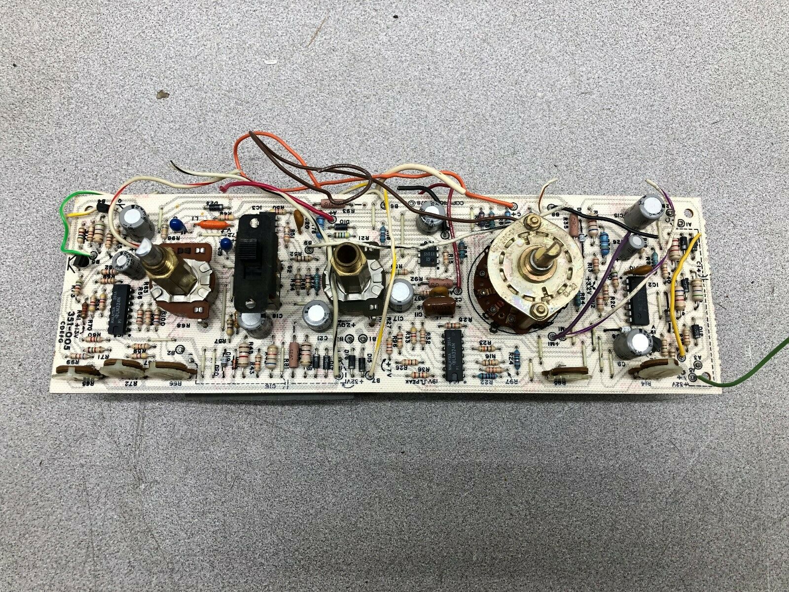 USED BK PRECISION CIRCUIT BOARD 351-005