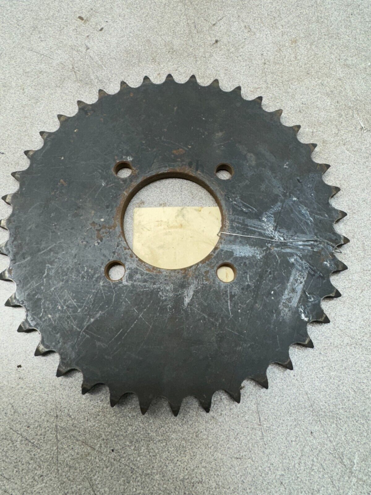 NEW UNBRANDED 50A40 SPROCKET PLATE 40X40X 2-3/8"