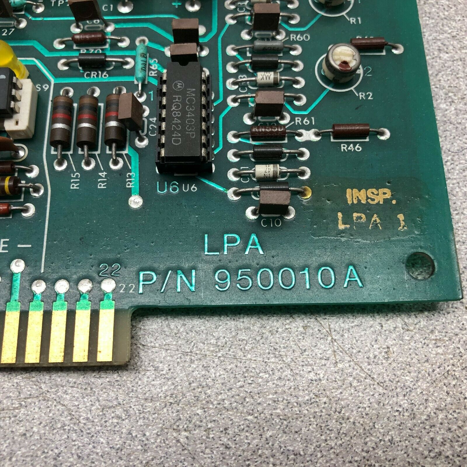 NEW NO BOX LPA CIRCUIT BOARD 951009 REV A