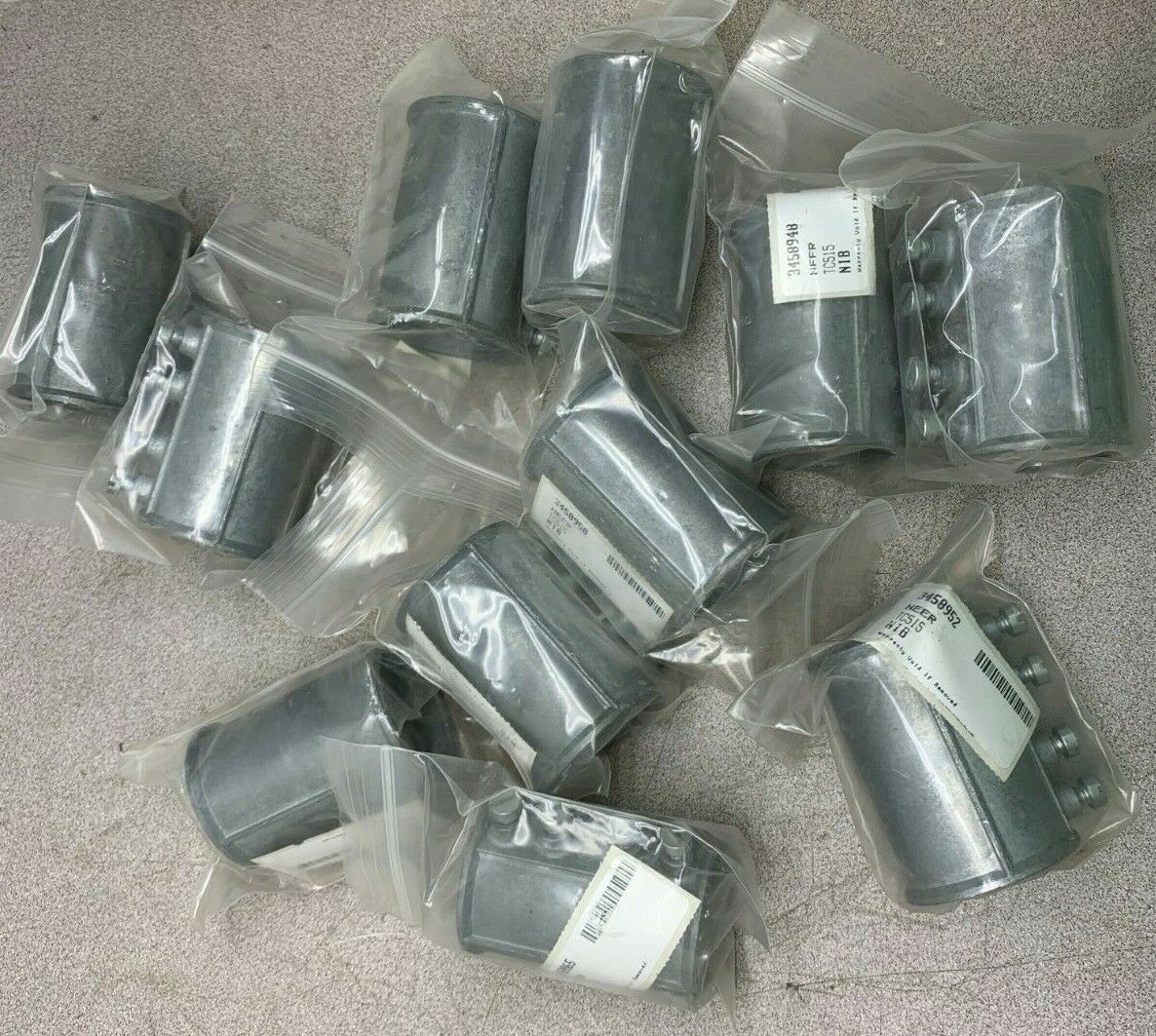 LOT OF 11 NEW NO BOX NEER SET SCREW COUPLER TC515