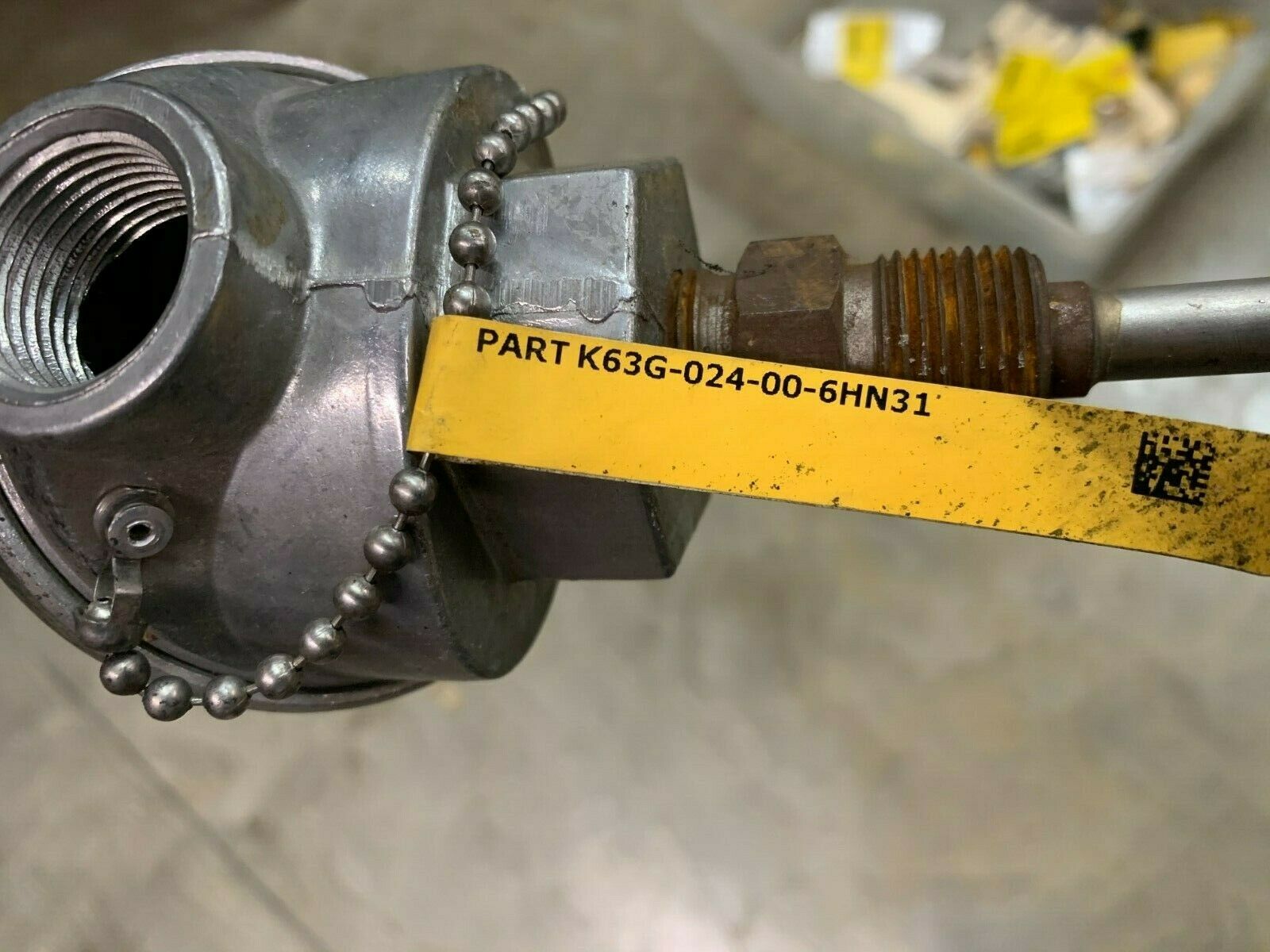 NEW NO BOX STROMQUIST THERMOCOUPLE  K63G-024-00-6HN31