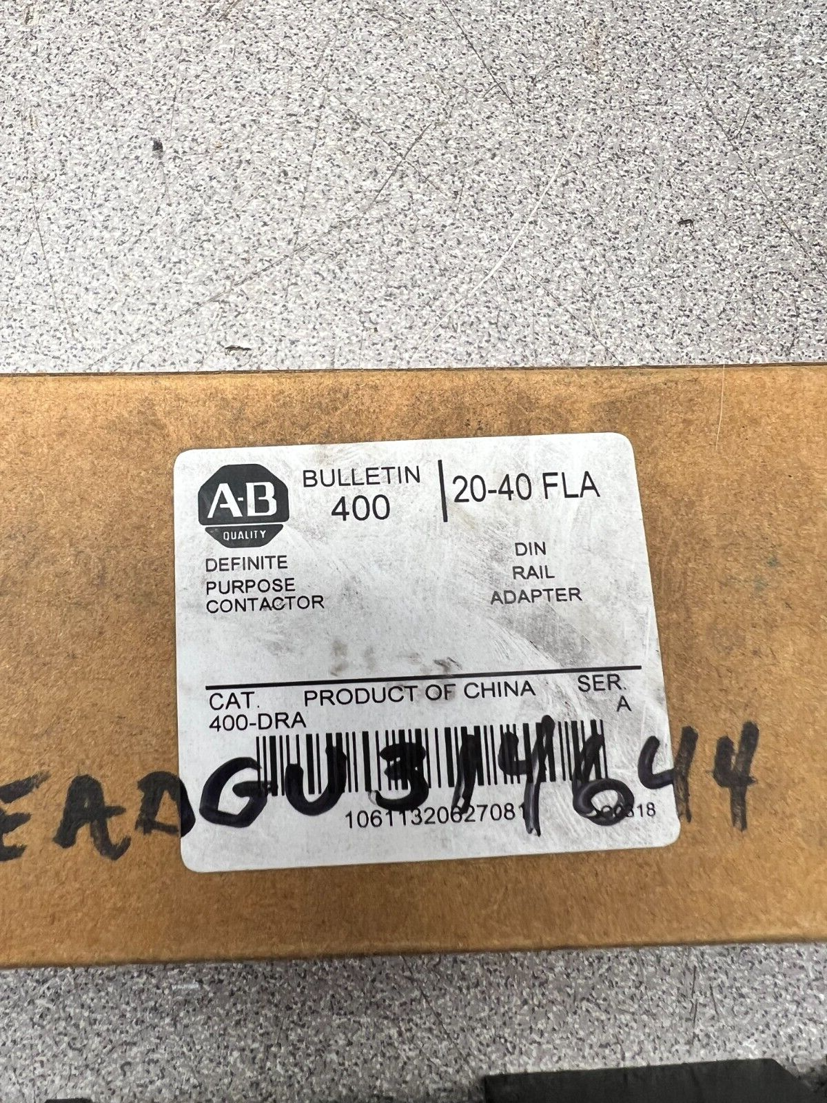 NEW IN BOX ALLEN BRADLEY ADAPTER 400-DRA SERIES A