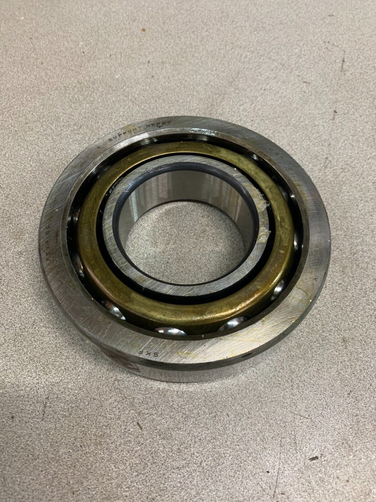 NEW NO BOX SKF ANGULAR CONTACT ROLLER BEARING 7314 BG