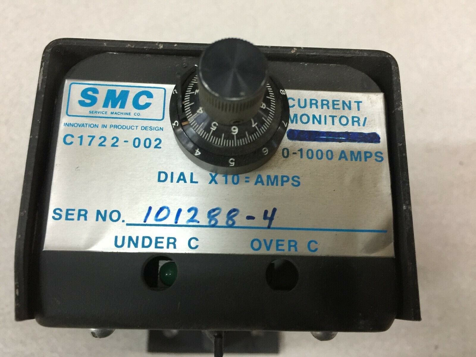 USED SMC 0-1000 CURRENT MONITOR C1722-002