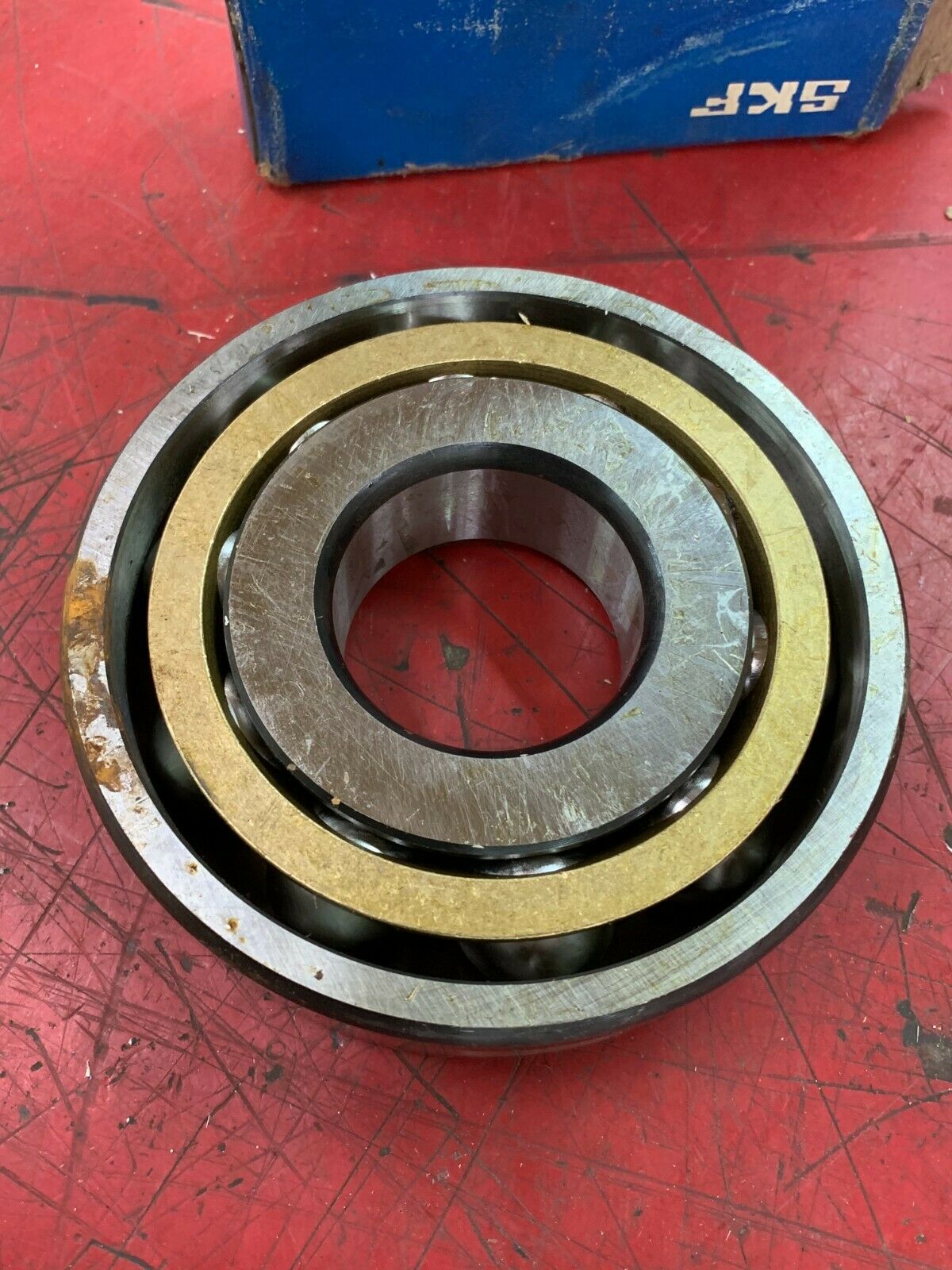 NEW IN BOX SKF ANGULAR CONTACT BALL BEARING 7409 BGM