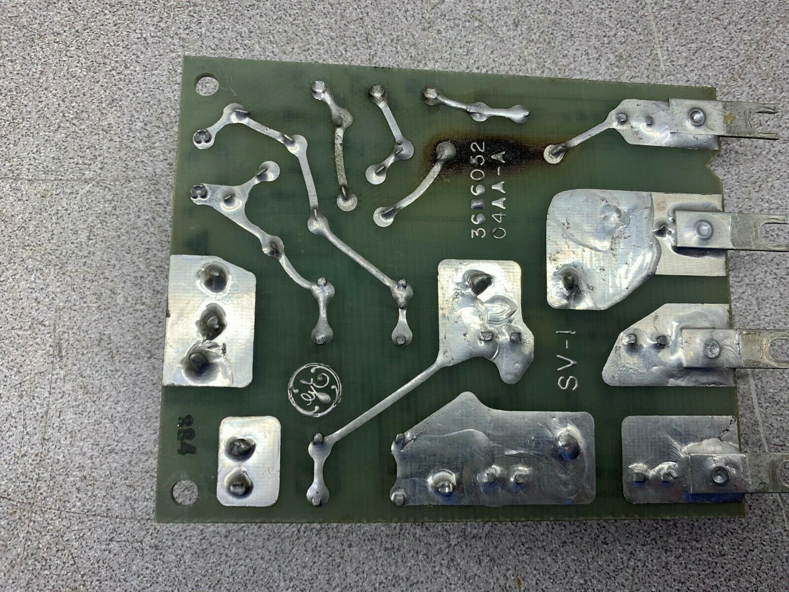 USED GENERAL ELECTRIC CIRCUIT BOARD 193X641AAG02