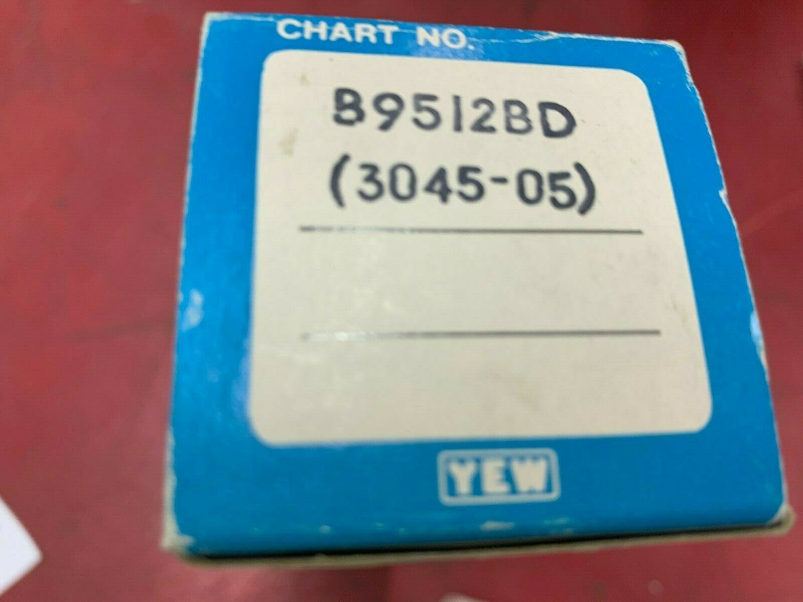 NEW IN BOX YOKOGAWA  CHART POLPER B9512BD