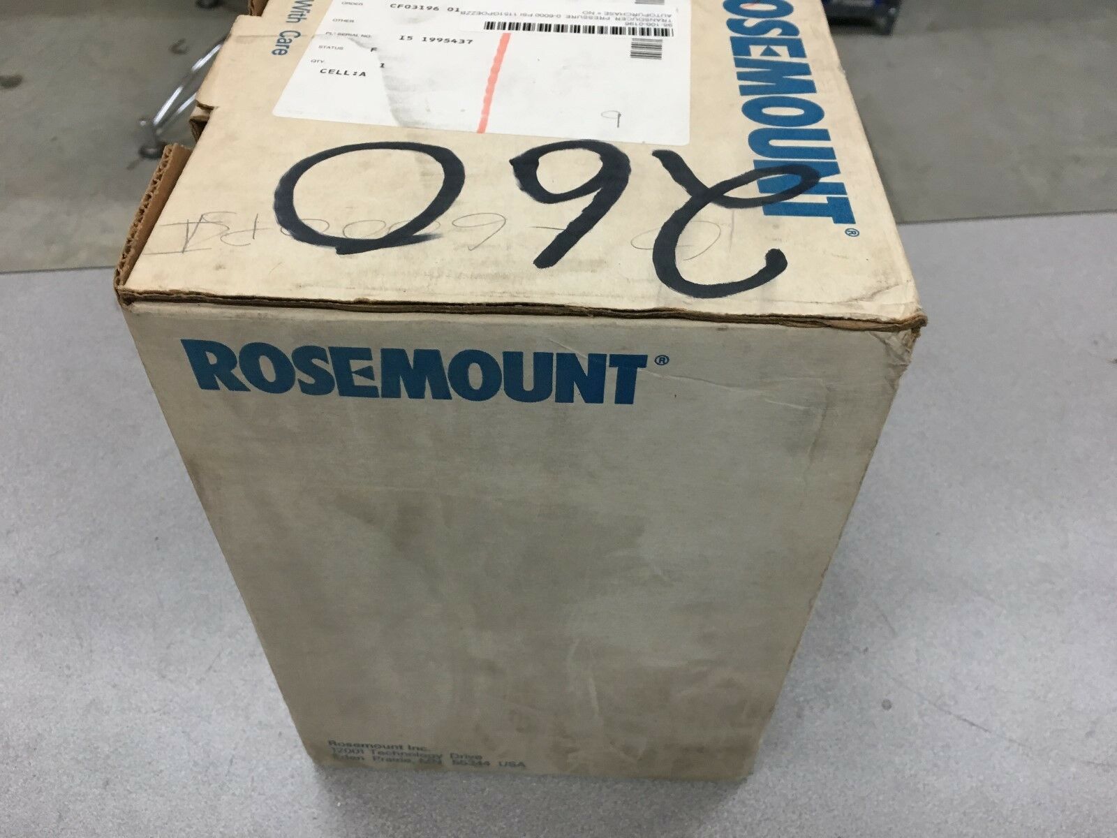 NEW IN BOX ROSEMOUNT 1151 PRESSURE TRANSMITTER 1151GP0E22B3