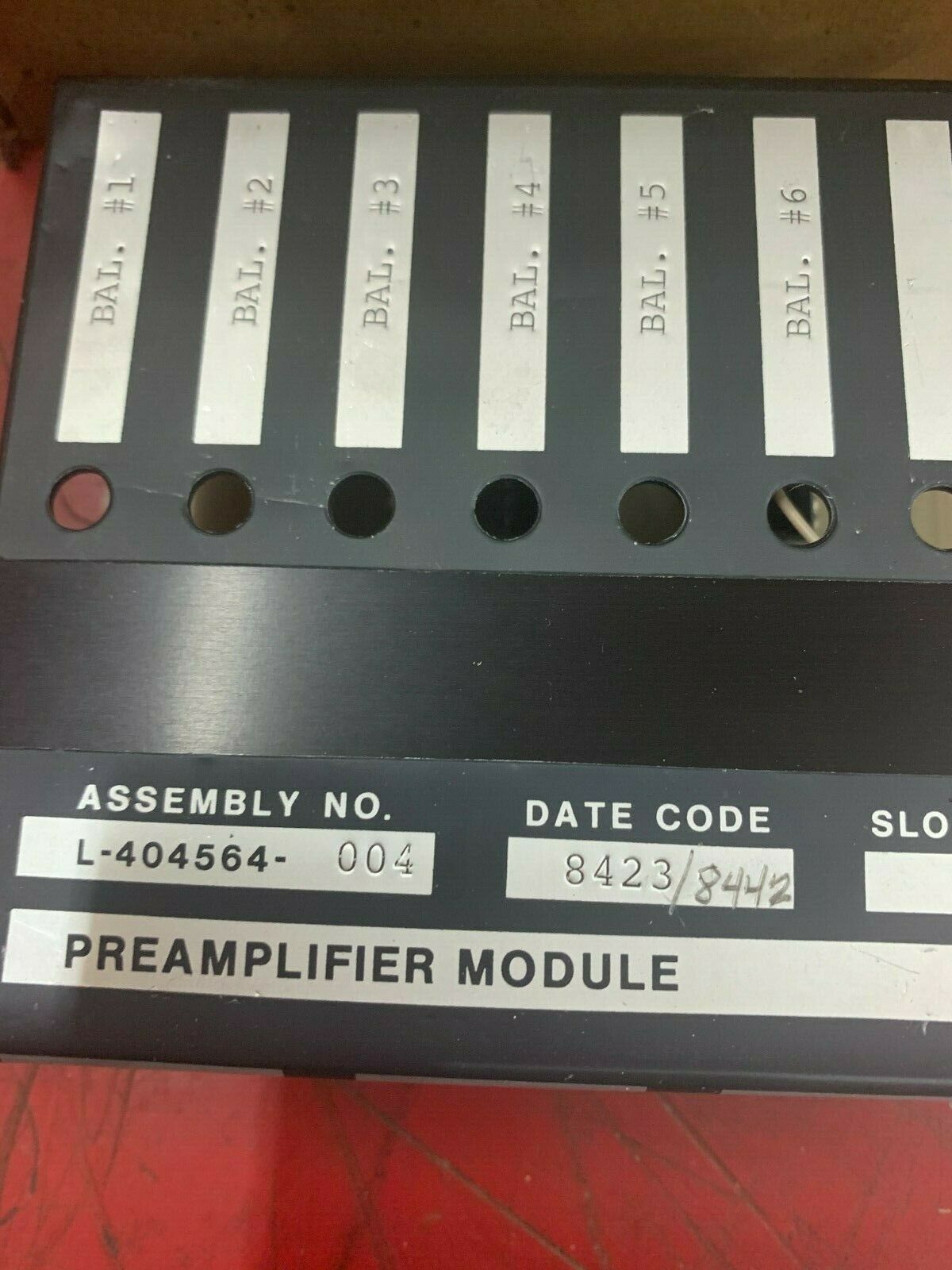 NEW OIL GEAR PREAMPLIFIER MODULE L-404563-004