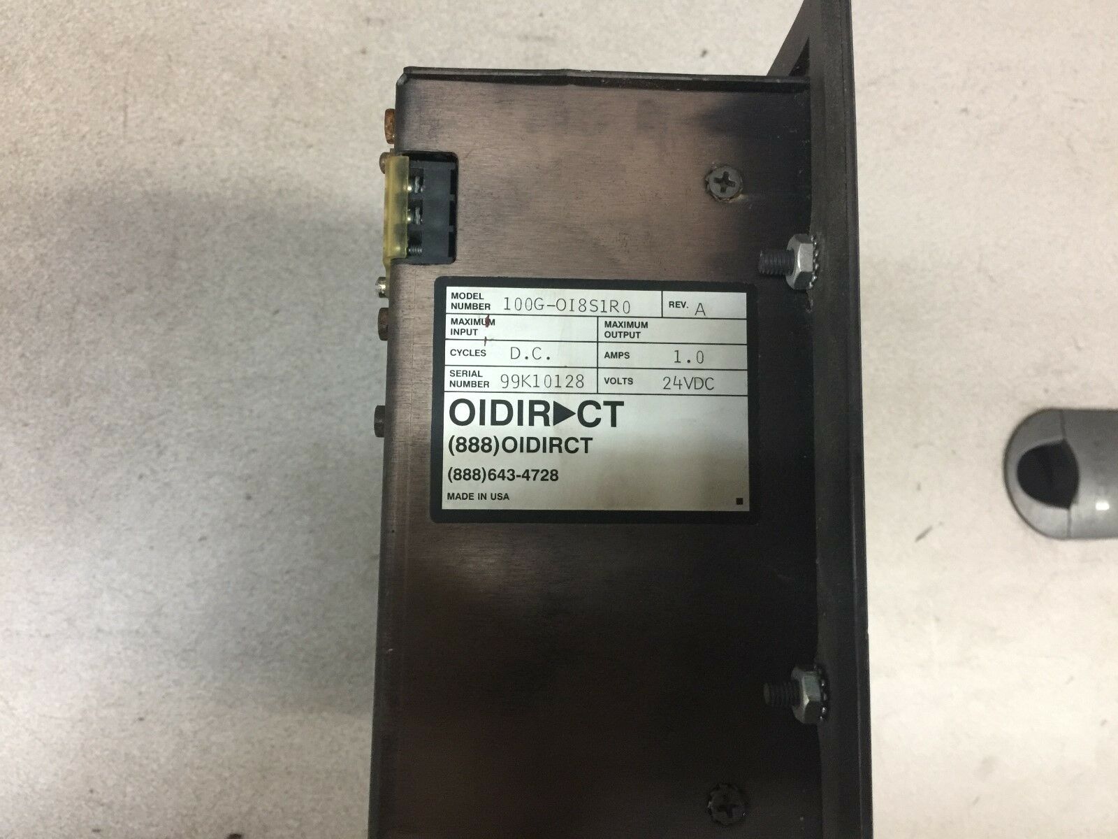 USED OI-DIRECT  HUMAN INTERFACE PANEL 100G-OI8S1R0