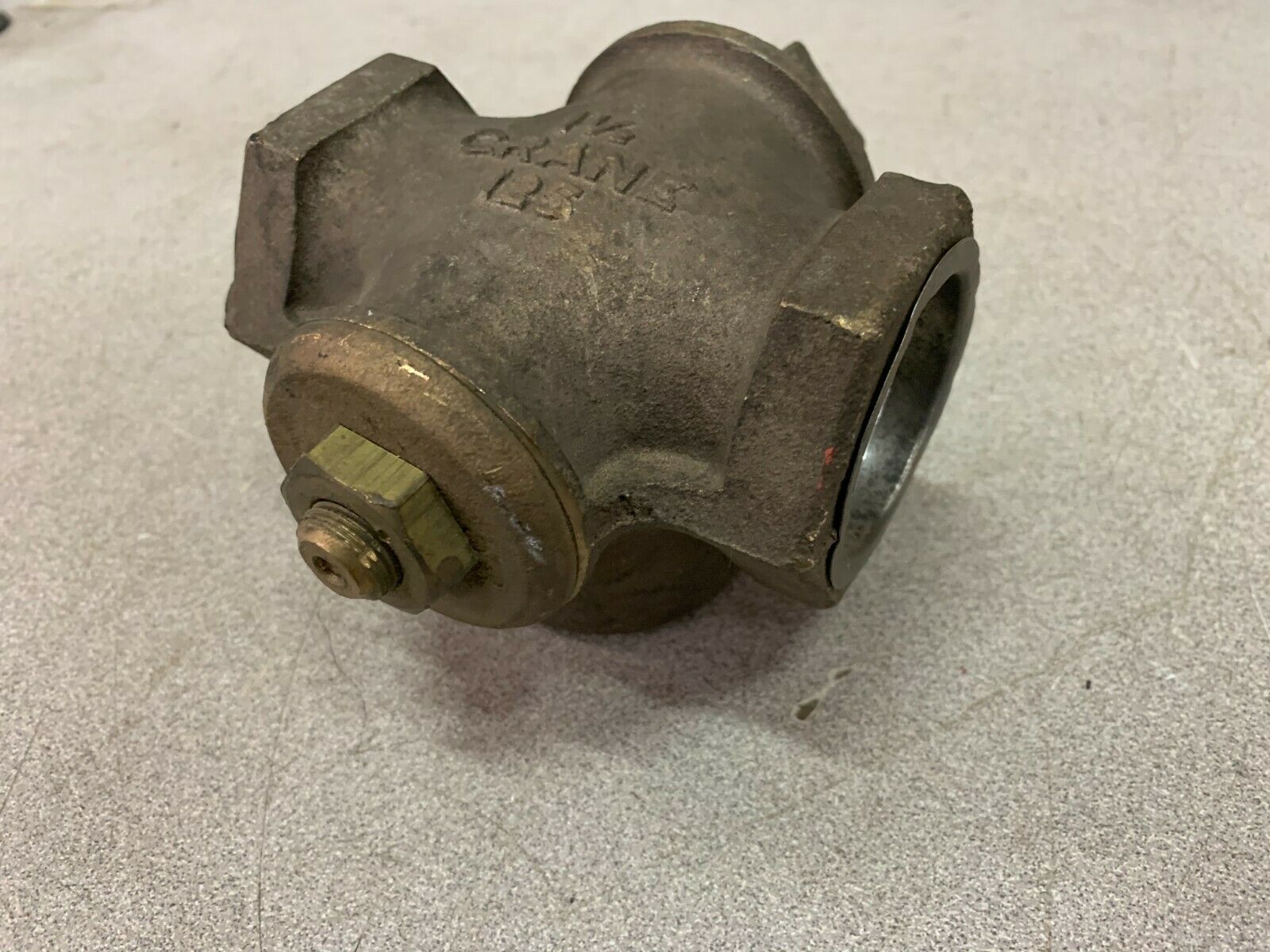 NEW CRANE 3-WAY 1-1/2" VALVE 125