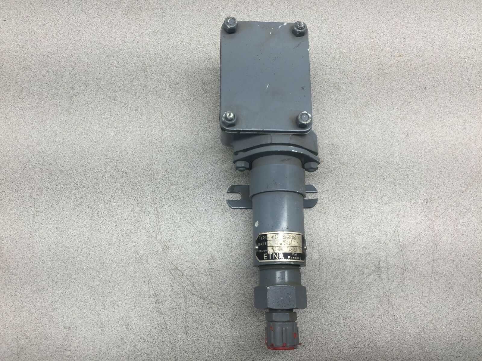 NEW NO BOX ETNA 160 BAR PRESSURE SWITCH F 2843