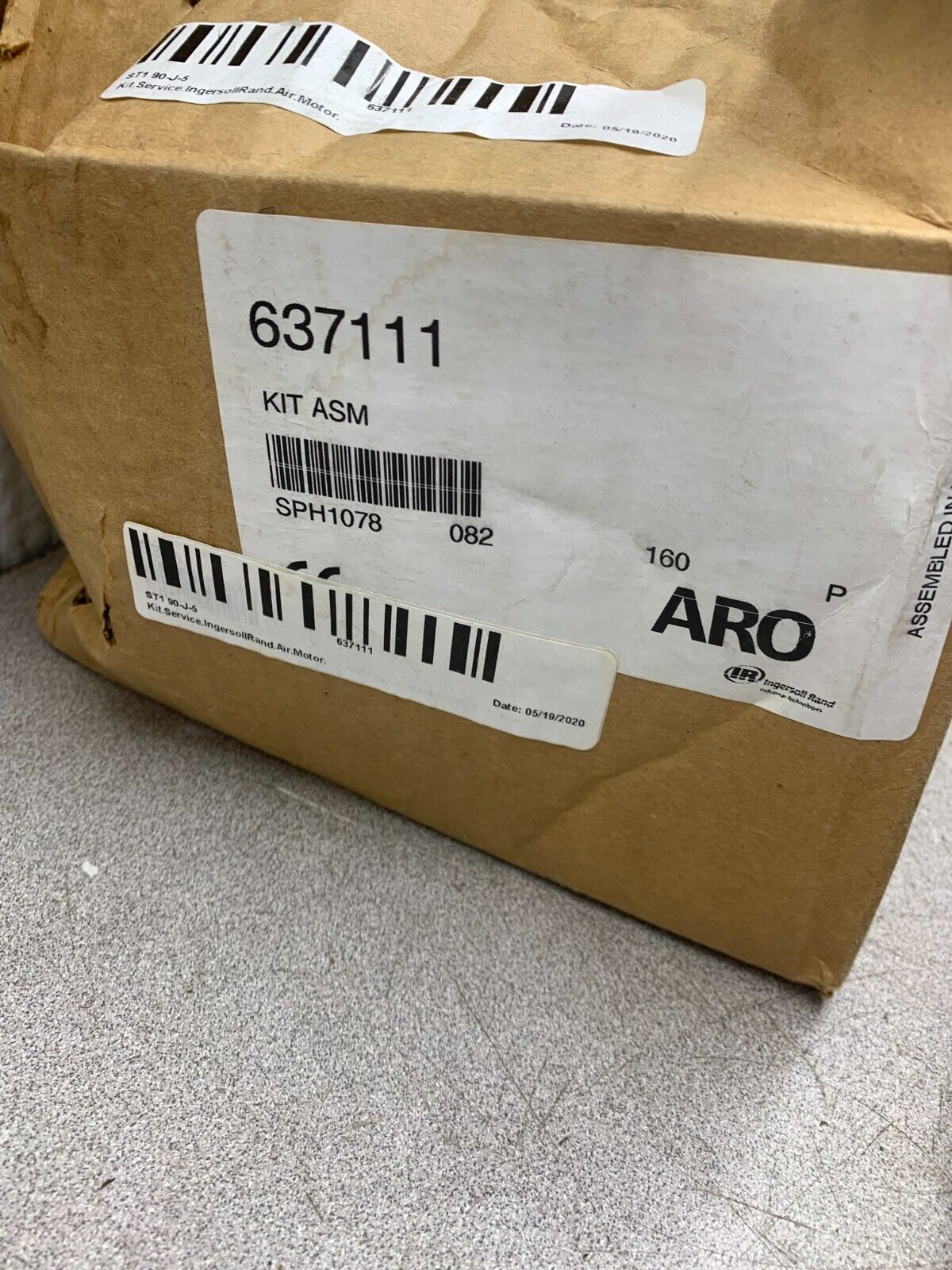 NEW IN BOX INGERSOLL RAND ARO 10" AIR MOTOR 6" STROKE 66651-B