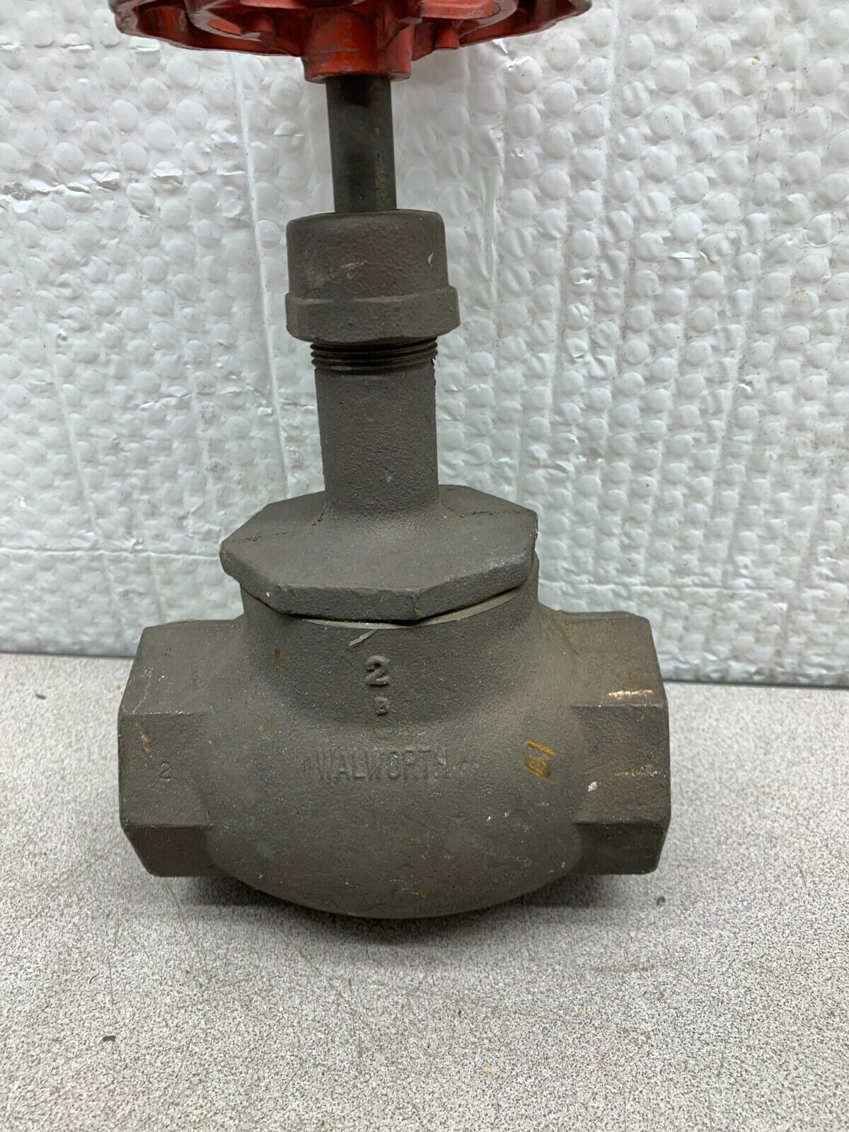 NEW NO BOX WALWORTH 2" GLOBE VALVE 125 SWP 200 WOG NO. 3058